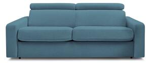 Niebieska rozkładana sofa 195 cm Monaco – Bobochic Paris