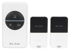 Dzwonek do drzwi Bramy Furtki Bezprzewodowy Wodoodporny IP44 100m Kinetyczny