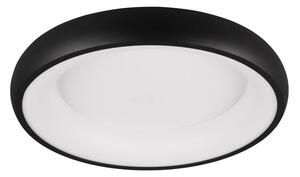 Czarna lampa sufitowa LED ze ściemniaczem Cardona – Trio