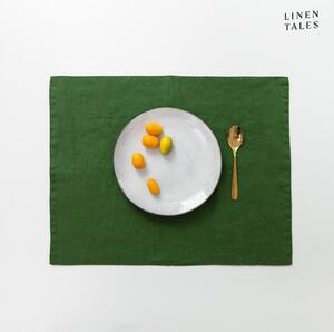 Lniana mata stołowa 35x45 cm True Green – Linen Tales