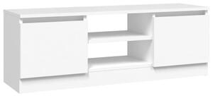 Szafka pod TV, z drzwiczkami, biała, 102x30x36 cm