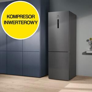 Lodówka ELECTROLUX LNC7ME32X3 No frost 186cm Srebrna