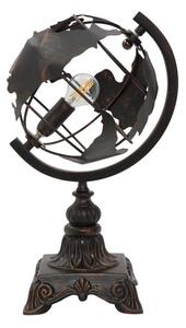 Czarna lampa stołowa z metalowym kloszem (wysokość 40 cm) World Industry – Mauro Ferretti