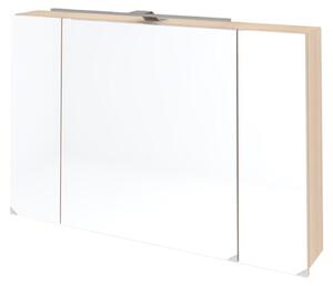 Szafka łazienkowa Kolpa OXANA z oświetleniem LED, model TOO 100 ACACIA LIGHT - LED, biała, szerokość 100 cm