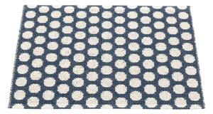 Ciemnoniebieski dywan odpowiedni na zewnątrz 70x50 cm Noa Dark Blue – Pappelina