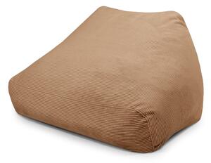 Brązowy sztruksowy worek do siedzenia Sofa Snug – SLOWDOWN