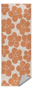 Pomarańczowy chodnik odpowiedni do prania 60x230 cm Orange Meadow – Mila Home