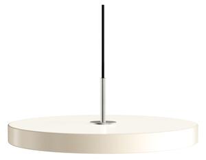 Kremowa lampa wisząca LED z metalowym kloszem ø 43 cm Asteria Medium – UMAGE