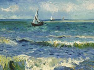 Reprodukcja The sea at Saintes-Maries-de-la-Mer, Vincent van Gogh