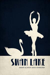 Ilustracja Swan Lake, Kubistika