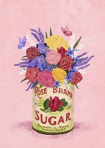 Ilustracja Flowers In a vintage Can, Raissa Oltmanns