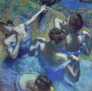 Reprodukcja Blue Dancers c 1899, Degas, Edgar