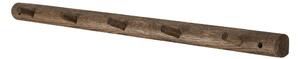 Brązowy wieszak ścienny z litego drewna dębowego 72 cm Roots – Mette Ditmer Denmark