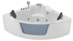 Wanna Łazienkowa Nicea z Hydromasażem 150x150x64 cm narożna Akrylowa Jacuzzi