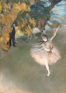 Reprodukcja The Star or Dancer on the stage c 1876-77, Degas, Edgar