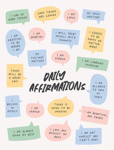 Ilustracja Daily Affirmations, Beth Cai