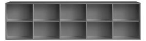 Antracytowy regał wiszący 220x61 cm Mistral – Hammel Furniture