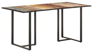 Stół jadalniany, 160 cm, lite drewno z odzysku