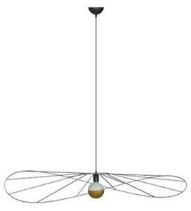 Czarna lampa wisząca ø 70 cm Elliot – Sollux