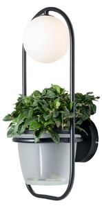 Lampa Ścienna Lindby, Orna, ściemnialny, czarny, salon, metal, nowoczesny
