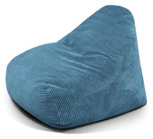 Niebieski sztruksowy worek do siedzenia Snug 100 – SLOWDOWN