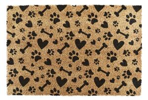 Wycieraczka z włókna kokosowego 40x60 cm Paws and Bones – Artsy Doormats