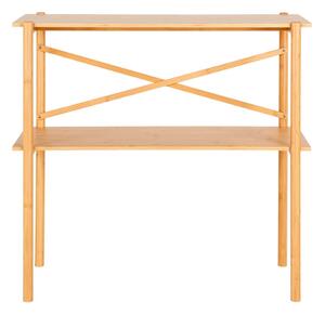 Bambusowa konsola w naturalnym kolorze 32x83 cm Manaus – House Nordic