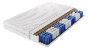 Masseno Materac AVENYA 80x200 cm sprężynowy kieszeniowy dwustronny średnio twardy H3/H4