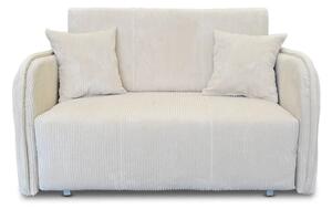 Fotel do Spania FLIP 1 Amerykanka Rozkładany Jednoosobowy Kremowy Nowoczesny