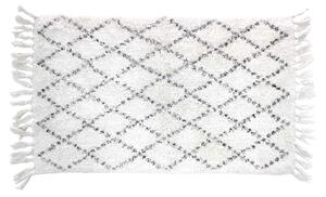 Biały dywanik łazienkowy 50x80 cm Latika – douceur d'intérieur