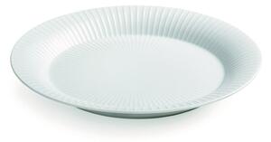 Biały porcelanowy talerz Kähler Design Hammershoi, ⌀ 27 cm