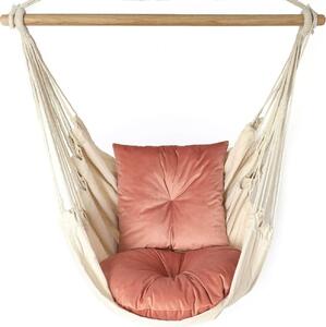 Love Gifts® Fotel wiszcy z 2 poduszkami i zestawem haków sufitowych 130/100 cm - udwig 150 kg, fotel wiszcy dla dorosych i dzieci, zawieszenie fotela wiszcego do wntrz