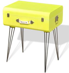 Szafka w kształcie walizki 49,5 x 36 x 60 cm, żółta