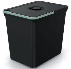 Sortownik odpadów SYSTEMA - 10 litrów + 23 litry - szary