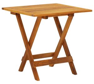 Stolik bistro, 46x46x47 cm, lite drewno akacjowe