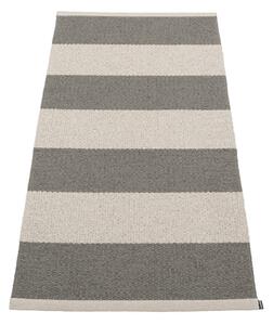 Antracytowo-kremowy chodnik odpowiedni na zewnątrz 70x150 cm Bob Charcoal Linen – Pappelina