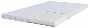 Biały topper na materac 160x200 T3-L77