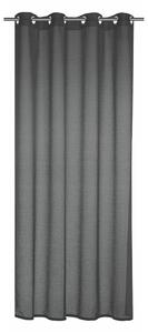 Antracytowa zasłona 140x245 cm Struktura Uni – Sehlbach