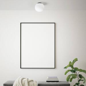 Miloox by Sforzin Lampa sufitowa Bombo, możliwość ściemniania, biały / opal, salon / jadalnia, szkło, nowoczesny