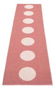 Jasnoczerwony chodnik odpowiedni na zewnątrz 70x280 cm Vera Pop Blush – Pappelina