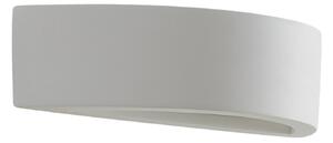 Lampa Ścienna Lindby, KONSTANTIN, ściemnialny, biały, salon, gips | glina, nowoczesny