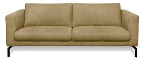 Musztardowa sofa 216 cm Gomero – Scandic