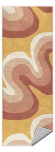 Żółto-szaroróżowy chodnik odpowiedni do prania 60x230 cm Strawberry Creamsicle – Mila Home