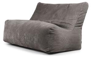 Ciemnoszary sztruksowy worek do siedzenia Sofa Seat Lounge – SLOWDOWN