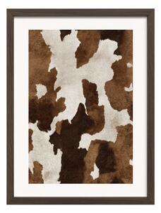 Obraz drukowany z ramą w zestawie 30x40 cm Cowhide – Styler