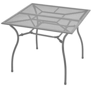 Stół ogrodowy, 90x90x72 cm, stalowa siatka