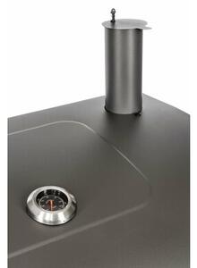Grill ogrodowy węglowy ACTIVA Angular XXL 11250C Zamykany, żeliwny ruszt, termometr