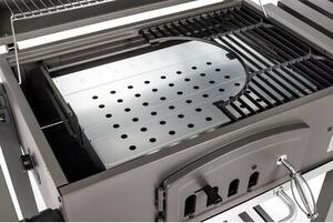 Grill ogrodowy węglowy ACTIVA Angular XXL 11250C Zamykany, żeliwny ruszt, termometr