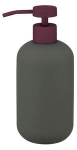 Ciemnozielony dozownik do mydła ceramiczny 120 ml Lotus Play – Mette Ditmer Denmark