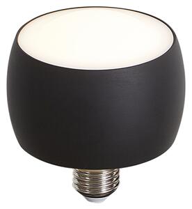 Żarówka dekoracyjna LED E27 czarna 6W 370 lm 3000K